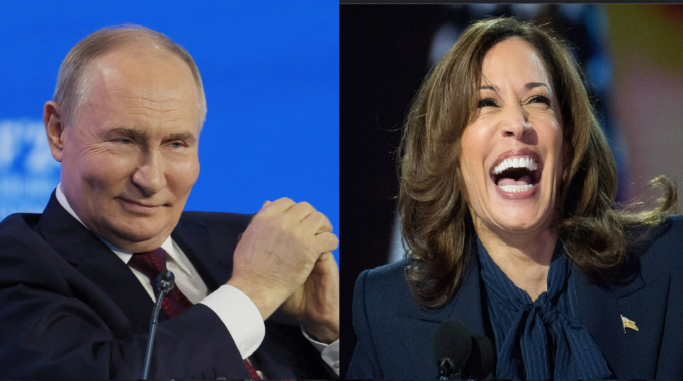 Putin opinando a favor de Kamala Harris